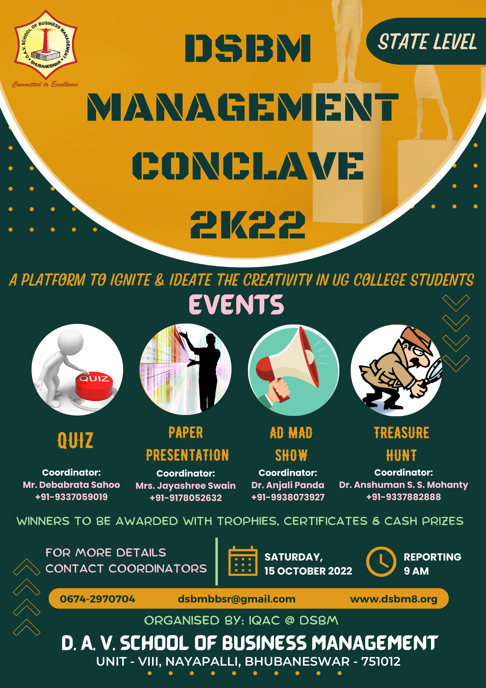 Top Colleges for BBA Admission Bhubaneswar | DSBM Conclave